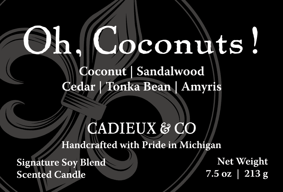 Oh, Coconuts! Artisan Candle