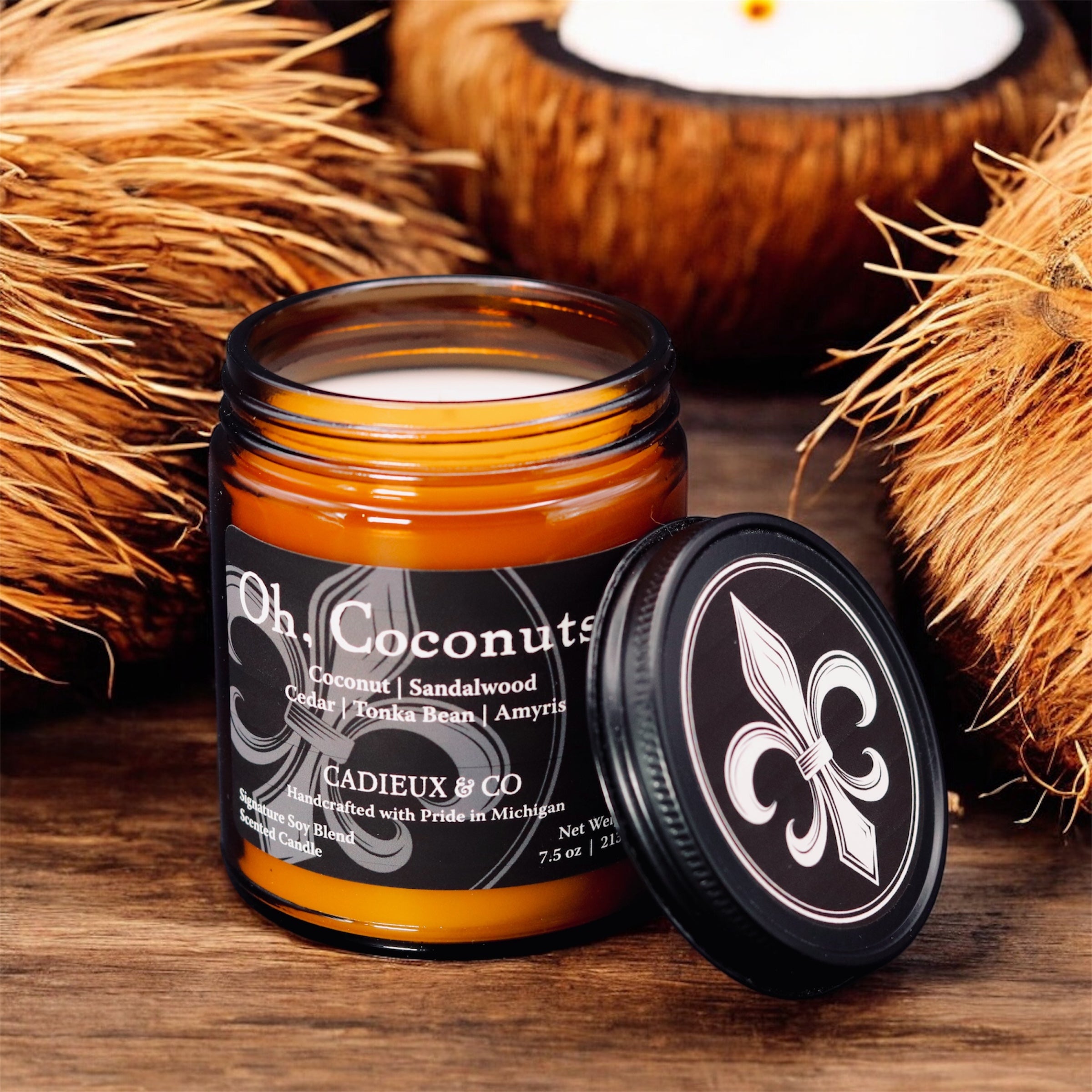 coco_chappy ！！！ Oh, Coconuts! Artisan Candle – Cadieux & Co